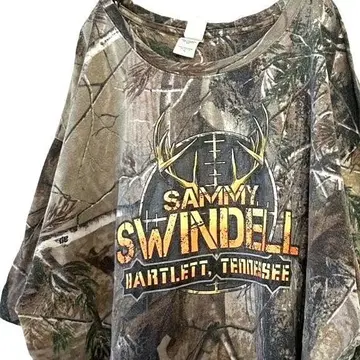 코드V SAMMY SWINDELL 카모플라주 셔츠 XL 구제 의류