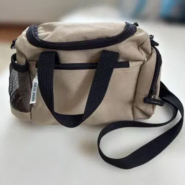 TOKYU HANDS 베이지 캔버스 숄더백