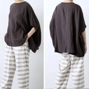 journal standard luxe 60 린넨 와셔 판초
