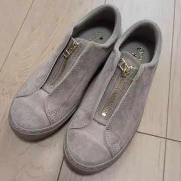 CONVERSE 스웨이드 베이지 스니커즈 23.5cm