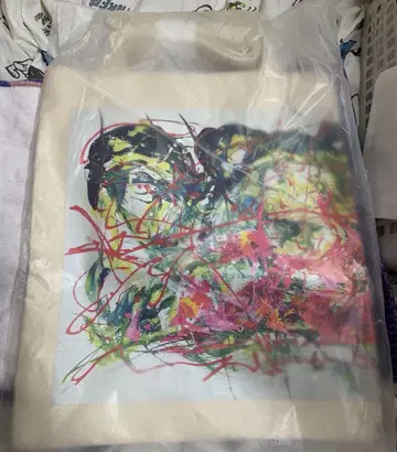 오노 사토시 개인전 굿즈 토트백