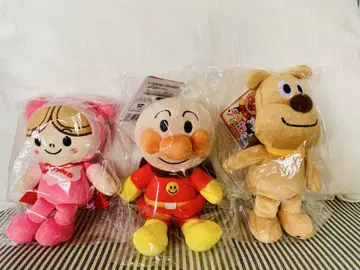호빵맨 봉제 인형 세트