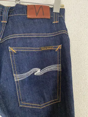 새상품급! Nudie jeans thin finn W29/L32 화이트!