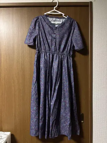 파라비온 페이즐리 롱 원피스