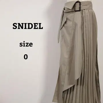 [SNIDEL] 스나이델 스커트 롱 스커트 내로우 스위칭 스커트