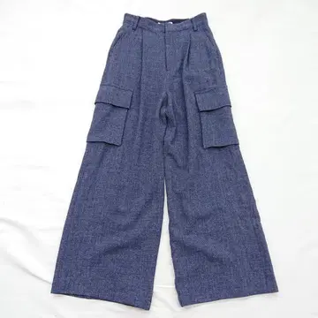 새상품 B&Y UNITED ARROWS 와이드 카고 하의 S
