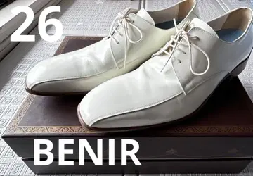 BENIR 26 화이트 남성 신발 웨딩 가죽 신발