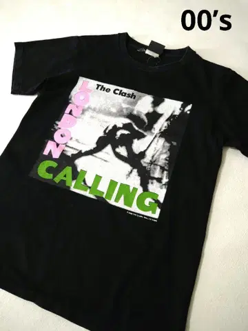 The Clash LONDON CALLING T 00's 밴딩 셔츠