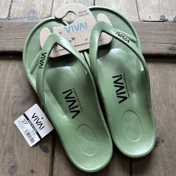 VIVA! 비바 아일랜드 비치 샌들 27cm 카키