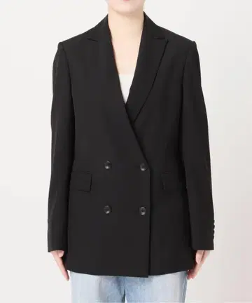 plage Twill W Breasted 자켓