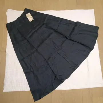 MUJI 프렌치 린넨 플레어 스커트 S 사이즈