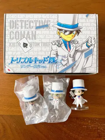 DETECTIVE CONAN 트리플 키드 팀 3개 세트