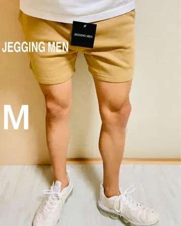 JGG.Men 제깅맨 스키니 맨투맨 하프 팬츠 vmb