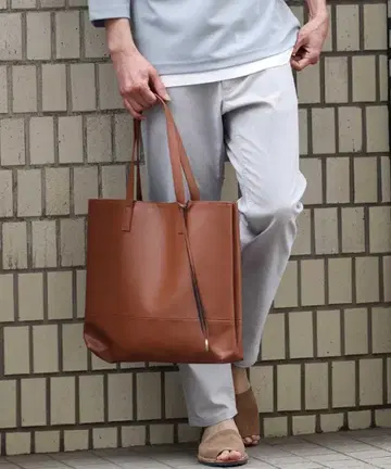a.v.v 토트백 [도코데모 BAG 시리즈] 브라운