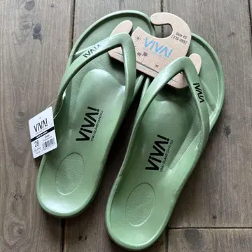 VIVA! 비바 아일랜드 비치 샌들 28cm 카키 Khaki 일본제