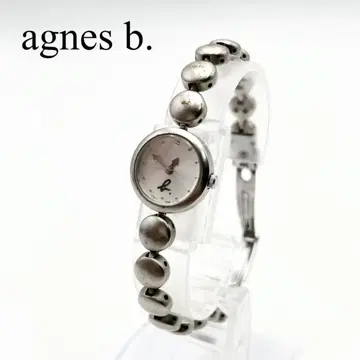 인기 agnes b. 아녜스베 손목시계 쿼츠 여성용 작동품