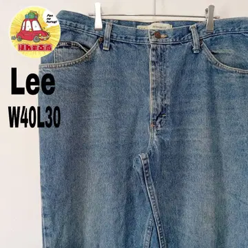 USA 구제 의류 Lee 데님 청바지 W40 L30 멕시코제 블루