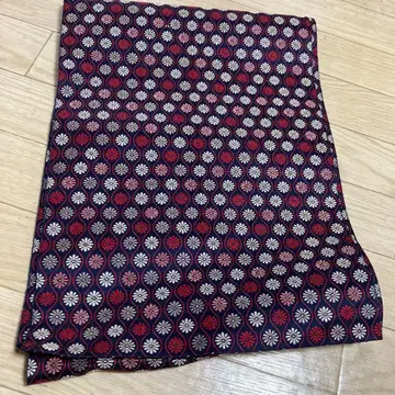 홑 오비 홑옷 꽃 네이비 컬러