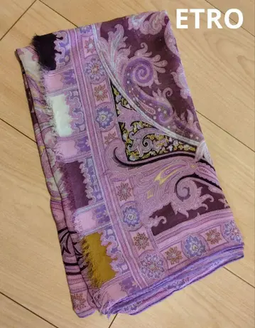 ETRO 대형 스톨 페이즐리 무늬 이탈리아제