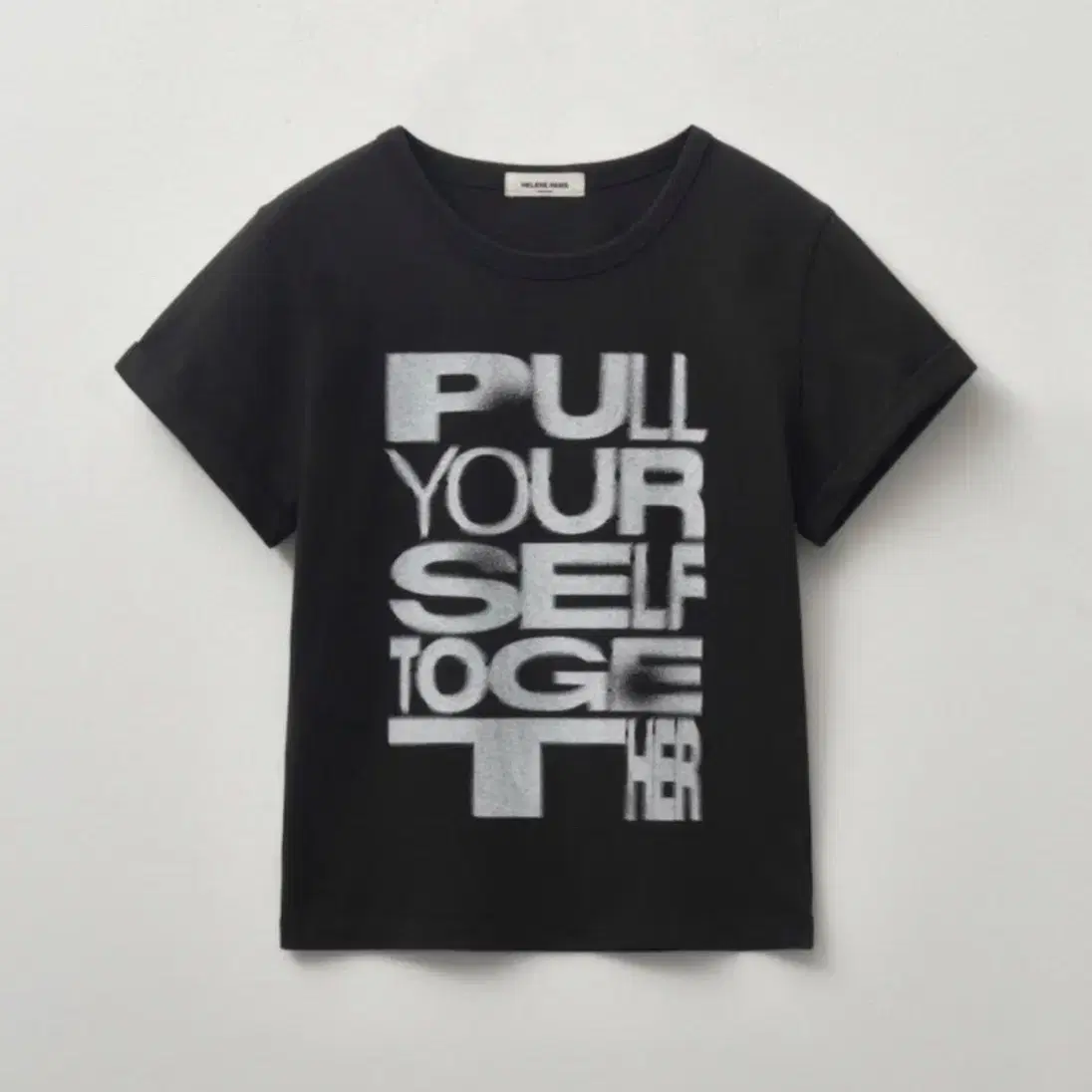 ★HELENE PARIS★ Stamp Remington Ringer Half T-Shirt Pigment MUSINSA | HELENE PARIS Stamped Lamington Ringer Half T-shirt
