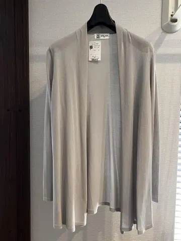 MICHEL KLEIN 그레이 가디건 S36