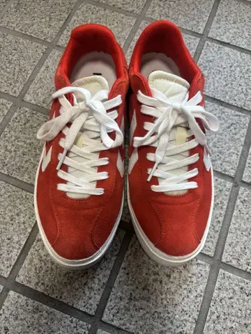 hummel 스웨이드 스니커즈