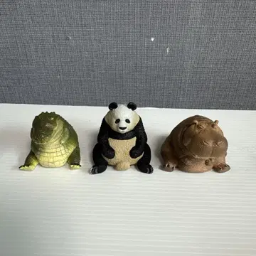 리벤 스튜디오 애니멀 피규어 마스코트 악어 팬더 하마