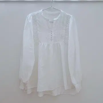 SHIPS 긴팔 블라우스 화이트