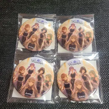 캔뱃지 Roselia Dazzle the Destiny Joshin 4