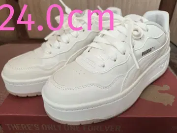 푸마 코트 랠리 스카이 LC 스니커즈 웜 화이트