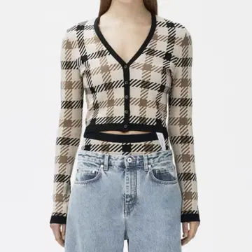 rokh h&m 자카드 니트 가디건