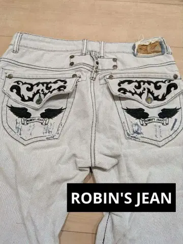 ROBIN'S JEAN 플레어 팬츠 라이트 블루