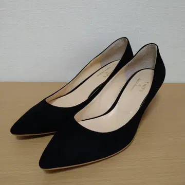 SHIPS 블랙 스틸레토 펌프스 36 1/2 23cm 정도