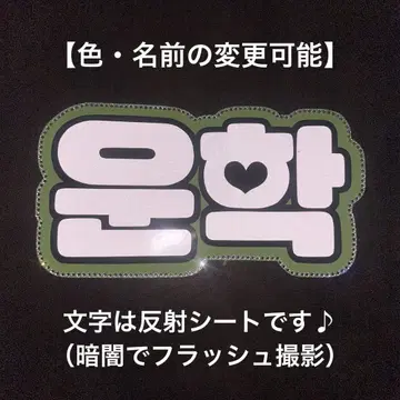 네임 보드 BOYNEXTDOOR 보이넥 보네크도 운학 네임보 반사 시트