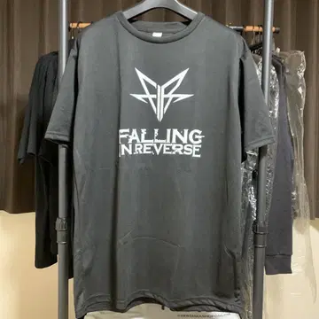 FALLING IN REVERSE 로고 티셔츠 메탈코어 랩메탈