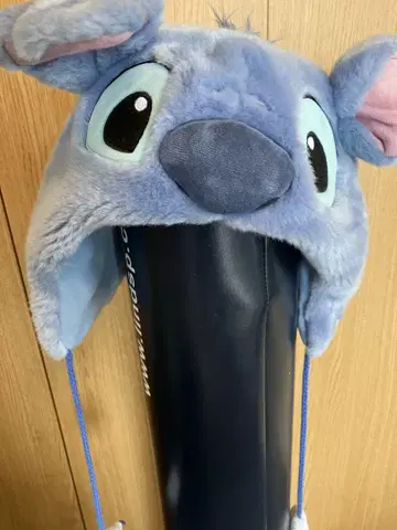 스티치 모자 파랑