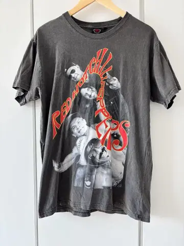 렛치리 Throwback2024 Vintage Black Tee
