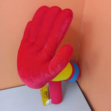 택 포함 Poppy Playtime 그랩 팩 봉제 인형 빨간색