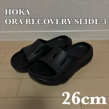 호카 오라 리커버리 슬라이드 3 블랙 26.0