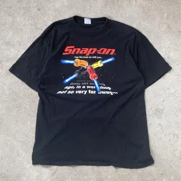 90s sierra teez 티셔츠 snap-on 기업 구제 의류 XL