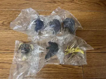 고질라 제일복권 G상 몬스터 헤드 마그넷 컴플리트