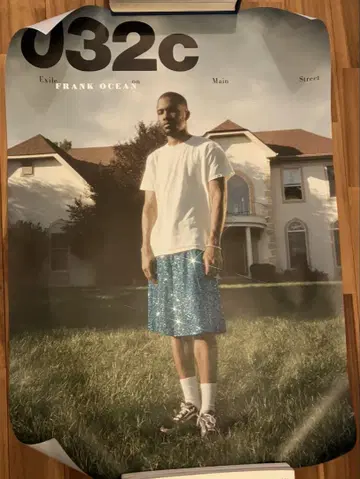 032c 포스터 frank ocean 프랭크오션