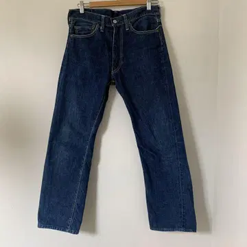 BIG STONE 일본산 데님 은색 버튼
