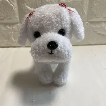 말티즈 봉제 인형 프리미엄 퍼피