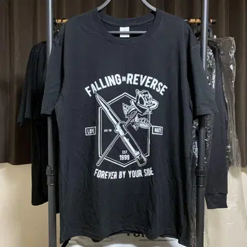 FALLING IN REVERSE 티셔츠 메탈 코어 랩 메탈 라우드