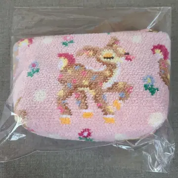 [미개봉] 페일러 파우치 츤츤밤비노 도트 페일 핑크