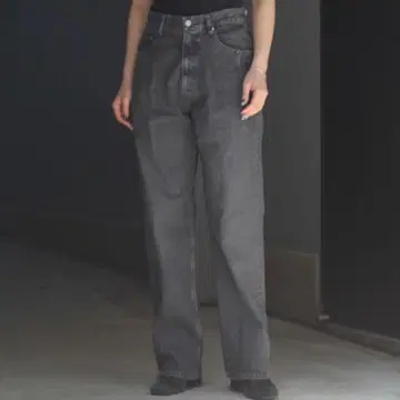 25SS YOKE Bleached Denim Wide Pants