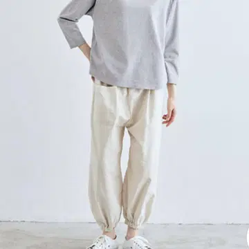 나카가와 마사시치 상점 면린넨 몸빼 팬츠