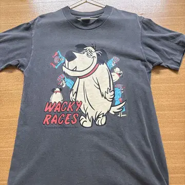 90s 켄켄 WACKY RACES 티셔츠 M 사이즈 JONES