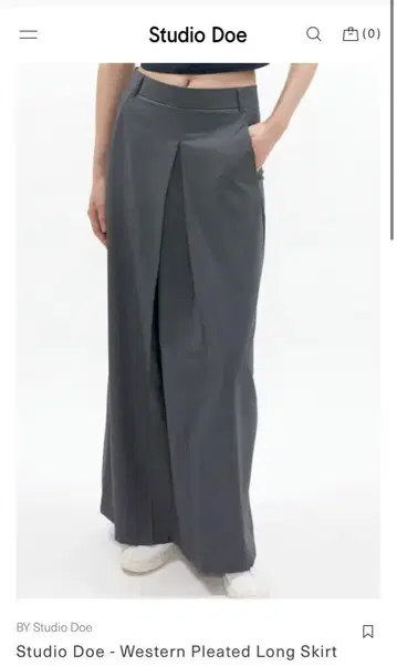 Studio Doe - Western Pleated Long Skirt